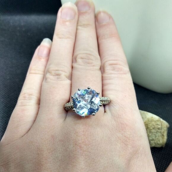 5 ct moissante diamond Ring - Picture 1 of 4